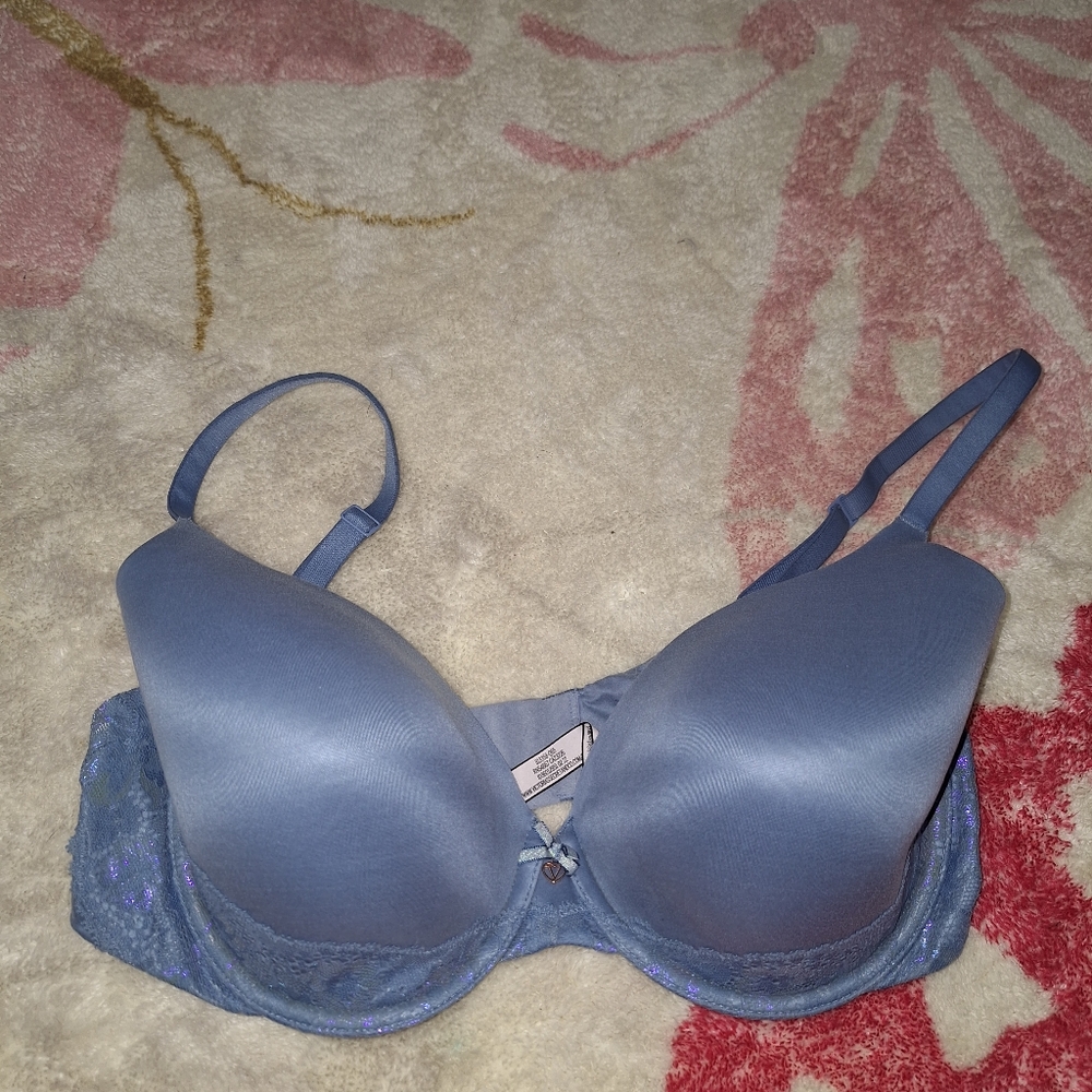Victoria's Secret Blue Padded Bra with Underwire